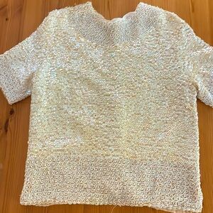 Vintage 50s/60s Beaded Sequined Top